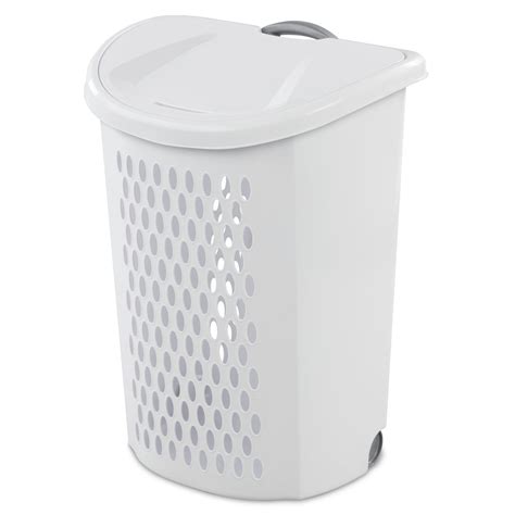 plastic hamper with wheels